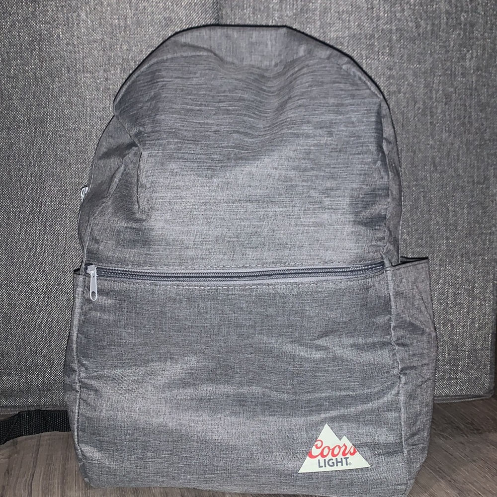 Regular sized, Coors light Backpacks!
